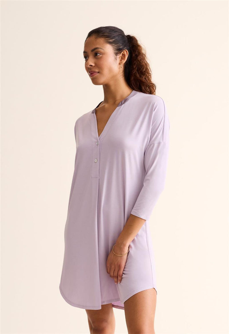 Chemise de nuit à manches 3/4 Dolman