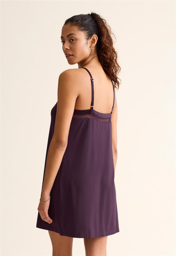 Tuxedo Slip Chemise