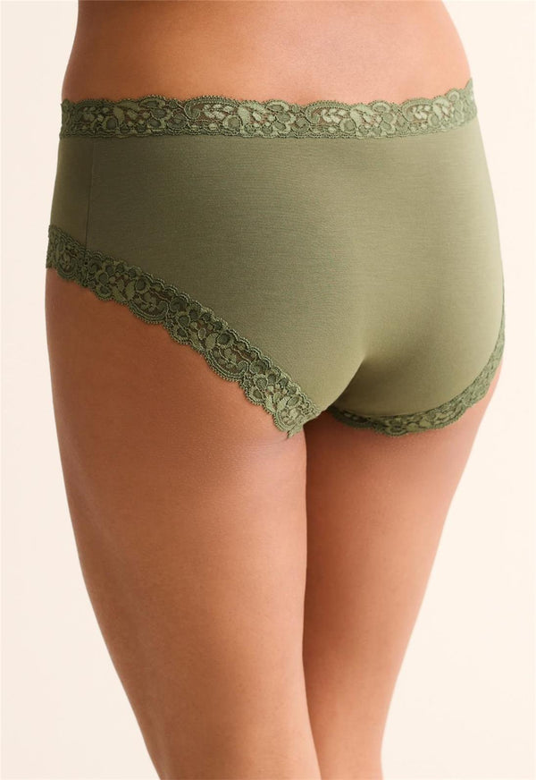 Culotte boyshort taille haute iconique