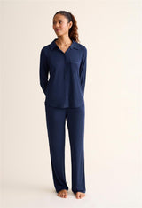 Button Down Pj Set