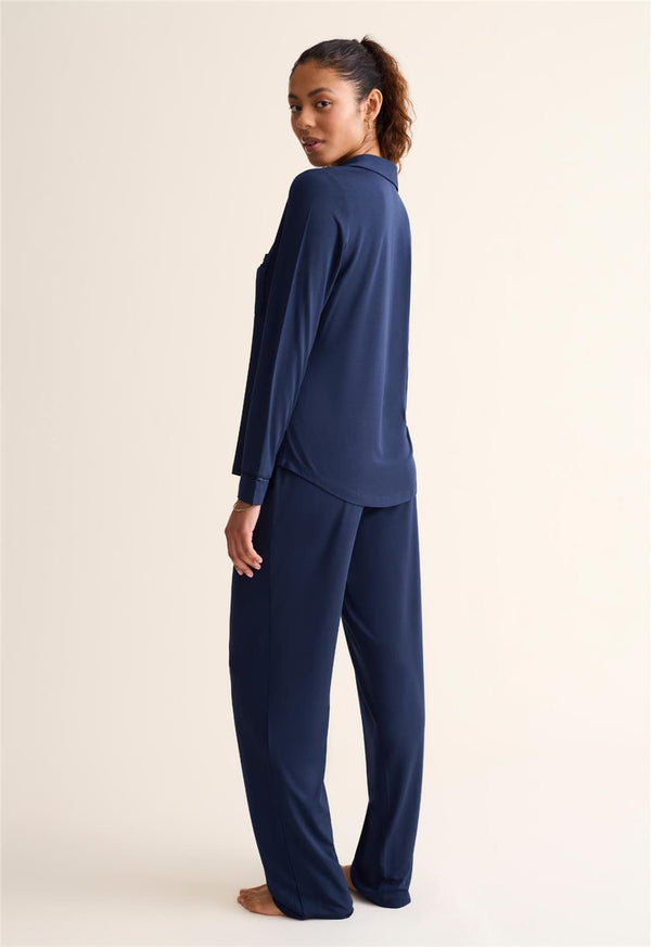 Button Down Pj Set