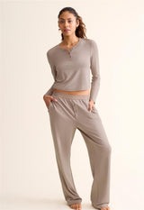 Pantalon de pyjama boyfriend