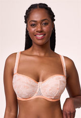Soutien-gorge balconette trou de serrure Tangerine Dream