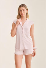 Ensemble pyjama shorty