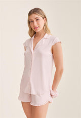 Ensemble pyjama shorty