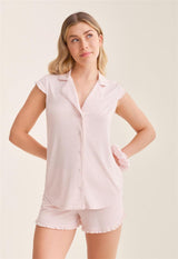 Ensemble pyjama shorty