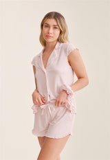 Ensemble pyjama shorty