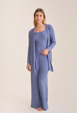 Flared leg pant with pockets