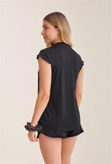 Ensemble pyjama shorty