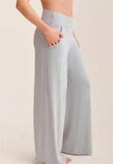 Pantalon évasé avec poches