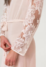 Robe de chambre longue royale