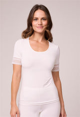 BodyBliss Short Sleeve Top