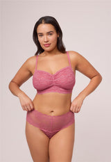 Bralette en dentelle taille bonnet