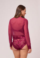Vixen Mesh Top Set