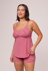 Ensemble nuisette et short avec soutien-gorge intégré