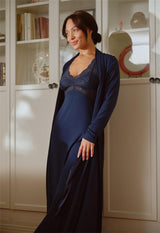 Robe de chambre longue