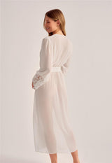Robe de chambre longue Duchess
