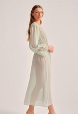 Robe de chambre longue Duchess