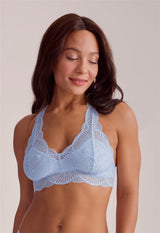 Bralette Belle Époque en dentelle avec dos en T