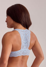 Bralette Belle Époque en dentelle avec dos en T