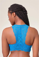 Bralette Belle Époque en dentelle avec dos en T