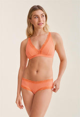 Bralette with adjustable straps