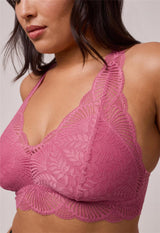 Brassière Belle Époque en dentelle avec dos en T