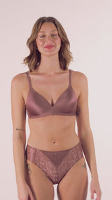 Woodrose Wire Free Bra