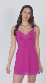 Nuisette avec maintien au buste