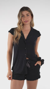 Ensemble pyjama shorty