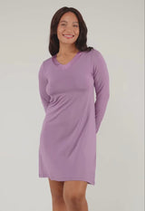 Modest Nightshirt with shelf bra
